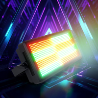 Projecteur matriciel LED stroboscopique haute puissance 420W, 24 segments, contrôle DMX512, 840 LED RGB pleine couleur, stroboscope dynamique pour DJ, soirées et spectacles sur scène