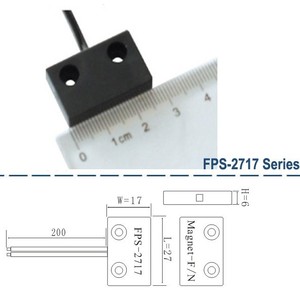 SZFAST FPS-1814 Industrial 2/3-Wire Magnetic Reed Proximity <b>Sensor</b> <b>Switch</b> Smart NO/NC/Changeover ABS Sealed Design Security - Product Image 1