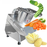 Auto Aardappelchips Maken Machine/Frietjes Fruit Groentekubus Snijmachines