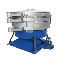 Tamiseur de matériaux chimiques anti-corrosion, structure résistante aux acides et aux alcalis, tamis rotatif rond avec moteur en cuivre pur
