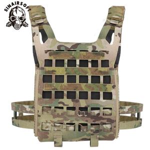 Modular Lightweight Tactical SPC Vest SD Plate <b>Carrier</b> Laser Cut MOLLE Camo Nylon Polyester Personal Defense Equipment for - Product Image 2