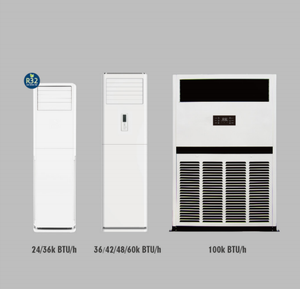 28000BTU Non Cooling Only Floor Standing Air Conditioner Vertical Type Split AC Unit for Commercial and Home Use - Product Image 3