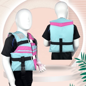 سترة سباحة للأطفال الصغار، عوامة سباحة للأطفال، سترة نجاة من قماش أكسفورد للأولاد والبنات - Product Image 3