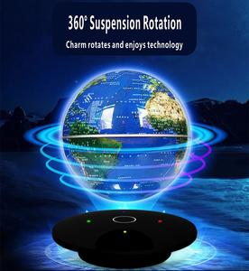 उच्च गुणवत्ता वाले बच्चों की कमरे की सजावट, शानदार चुंबकीय आकर्षण, पृथ्वी के आकार की रात की रोशनी, आरजीबी रंग समायोजन - Product Image 4