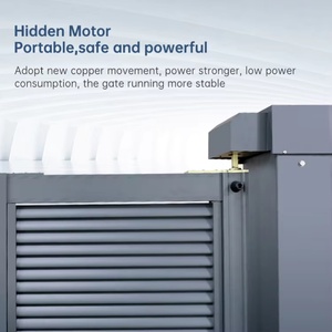 Electric Automatic Aluminum Alloy <b>Folding</b> Swing Gate Accordion Design 420W Motor Customized Color Modern Design for Villa/Garden - Product Image 5