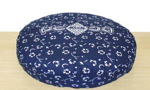 Housse de coussin de sol grande taille imprimée à la main, style bohème mandala, pour méditation et yoga, vente en gros B2B - Product Image 1