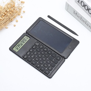 <span class=keywords><strong>Calculadora</strong></span> plegable con tableta <span class=keywords><strong>de</strong></span> escritura LCD, bloc <span class=keywords><strong>de</strong></span> <span class=keywords><strong>dibujo</strong></span> digital <span class=keywords><strong>de</strong></span> 5,5 pulgadas, pantalla <span class=keywords><strong>de</strong></span> 12 dígitos con lápiz óptico, botón <span class=keywords><strong>de</strong></span> borrado para el hogar - Product Image 2