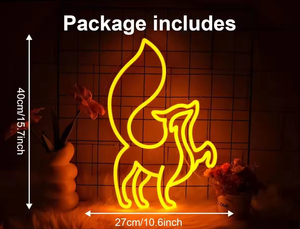 Insegna al Neon Personalizzata DC IP65 Impermeabile, Regalo per Fidanzata, Compleanno, Natale, Anniversario di Matrimonio, Bar, Negozi - Product Image 2