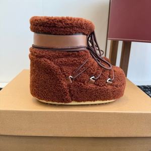 Botas de Snowboard Otoño-Invierno 2026, Botas Chukka Cómodas, Térmicas, Transpirables, Antideslizantes, Altas hasta el Muslo, de Piel de Oveja Genuina - Product Image 3