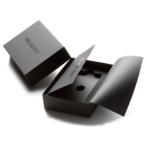Packaging Gift Card Boxes Customized Luxury Matt Black Color Bank Card Package Invitation Letter Boxes For Packaging Gift