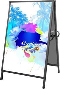 จอแสดงผลดิจิตอล LCD แบบ A ขนาด 75 นิ้ว สำหรับใช้งานภายในอาคาร ความละเอียด 4K มาตรฐาน IP65 สำหรับโฆษณา จอแสดงผลแบบเต็มหน้าจอ ป้ายแบบพกพาพร้อมล้อ เหมาะสำหรับร้านค้าปลีก สนามบิน - Product Image 4