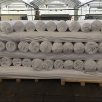 Vente en gros de tissu de literie pour hôtel en rouleau de 120 pouces de large, tissu uni, tissu en coton écologique pour ensemble de literie