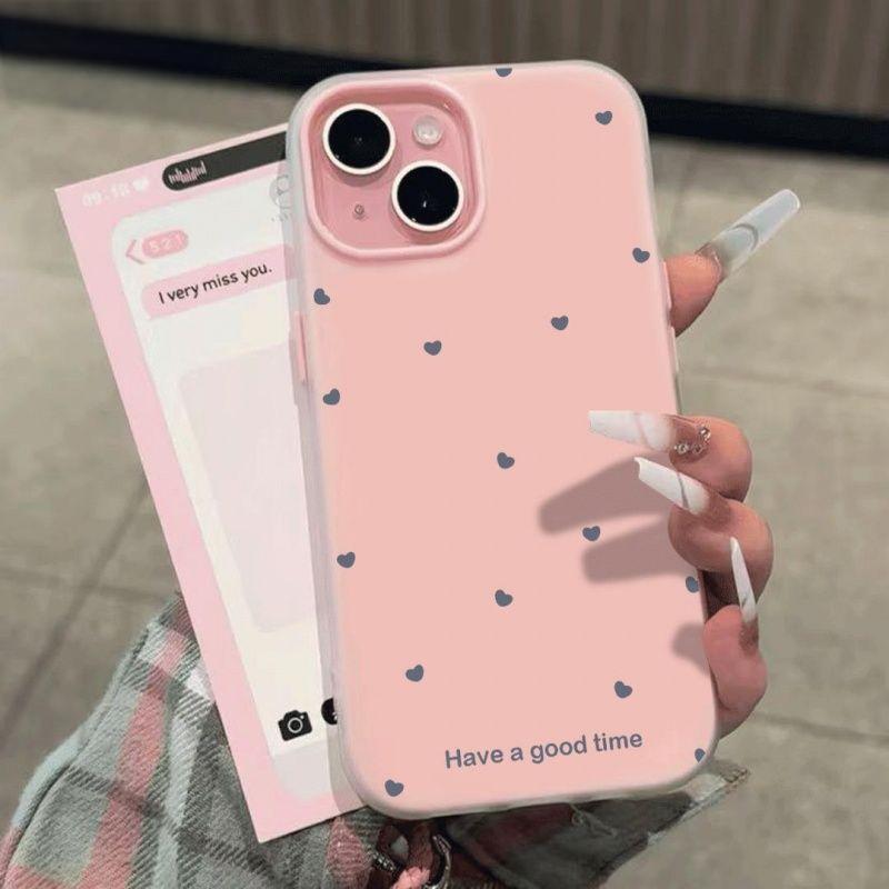 Pink 2-in-1 Jelly Case - Large Cutout