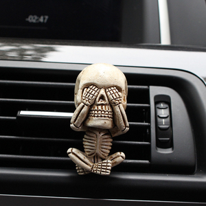 <span class=keywords><strong>No</strong></span> escuches mirar hablar esqueleto ambientador Clips de ventilación salida ambientador Clip de Perfume accesorios de Interior de coche para oficina hogar - Product Image 6