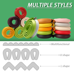 <span class=keywords><strong>Bebe</strong></span> esquinas De esquina De vidrio protectores bebé Protector claro De Cabeza De seguridad parachoques De plástico parachoques - Product Image 6