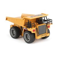Nouveau Camion Benne RC Huina 1540 1:18 2.4G 6 Canaux avec Rotation à 360 Degrés, Version Excavatrice, Véhicule d'Ingénierie Télécommandé