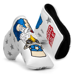Housse de putter de golf Magic Eagle en PU brodé par le fabricant avec fermeture magnétique pour putter blade - Product Image 2