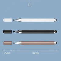 Stylet en silicone pour écran tactile, téléphone portable, bureau, tablette, Ipad, stylo capacitif, matière plastique