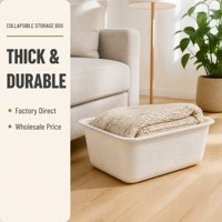 Boîte de rangement en feutre robuste, organisateur non tissé pour les besoins de rangement à la maison et au bureau