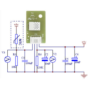 Module de capteur environnemental à technologie résistive Rhi-112a HRTM030 HTRM-07J5 pour la température et l'humidité, accessoires certifiés RoHS - Product Image 5
