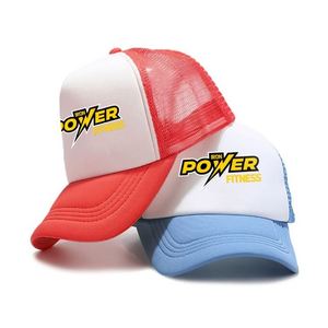 Embroidery Brand Fashion Outdoor <b>Hat</b> Foam Mesh Caps Wholesale Trucker <b>Hats</b> With Custom Logo - Product Image 4