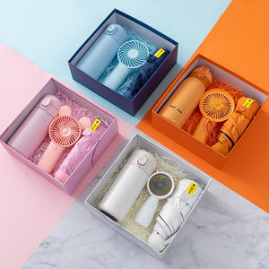 Ensemble de cadeaux de parapluie de tasse de ventilateur pour la femme cadeaux polyvalents promotionnels de nouvel an ensemble de cadeaux de fête des mères - Product Image 1