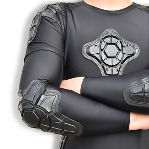 Rodilleras de Skateboarding resistentes a impactos D3O, conjunto de <span class=keywords><strong>coderas</strong></span> para actividades al aire libre, aventura - Product Image 2