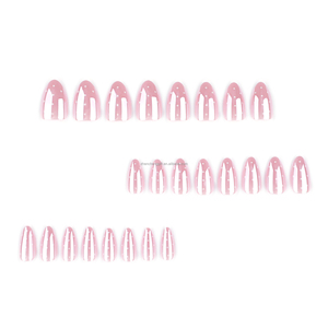 Uñas Postizas en Forma <span class=keywords><strong>de</strong></span> Almendra, 24 Piezas para una <span class=keywords><strong>Manicura</strong></span> Temporal Rápida - Product Image 2