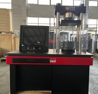 Máquina de Ensayo de Resistencia a la Compresión del Hormigón YAW-300D YIYU, de Acero Grueso, Clase 0.5, Automática e Hidráulica de Precisión