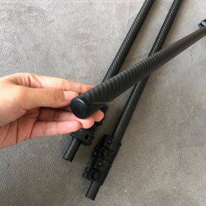 MARCH Precision - Barra Telescópica de Fibra de Carbono de 1.6m con Deslizamiento Suave para Detector de Metales, Ajustable en Longitud, Directo de Fábrica - Product Image 6