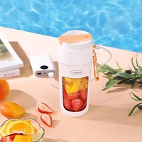 ZhenMi J5 Draagbare Elektrische Sapcentrifuge op Batterijen 340ml Persoonlijke Blender 10 Bladen Smoothie Maker Huishoudelijk USB Oplaadbaar