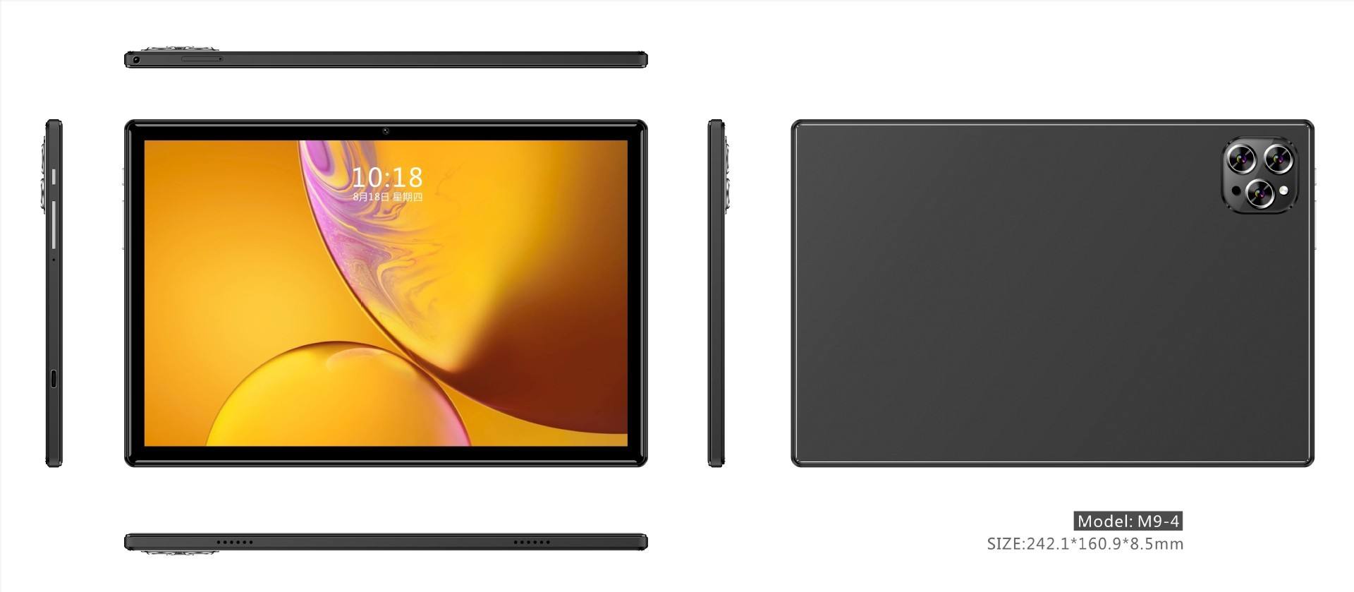 Noir avec le casque de film du clavier HD de souris de cas