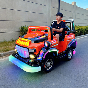 Coche Eléctrico Todoterreno 24V para Niños con Luces LED, para Uso en Centros Comerciales Interiores y <span class=keywords><strong>Alquiler</strong></span> en Parques <span class=keywords><strong>de</strong></span> Atracciones, Modelo Coche <span class=keywords><strong>de</strong></span> Choque Padres e Hijos - Product Image 1