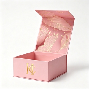 Luxury Premium Magnetic Book-shaped Box Elegant Rigid Cardboard Gift Packaging Box Wholesale Manufacturer Custom Logo Supplier - Product Image 1