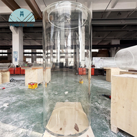 Ventana de Acrílico Transparente para Piscina, Diseño Cuadrado Moderno, de TOMATO INC, para Conceptos de Piscinas Modernas