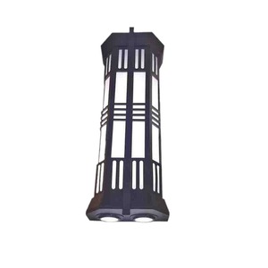 Lampe murale extérieure cylindrique en aluminium LED, éclairage de jardin étanche 110-240V, montage mural - Product Image 1