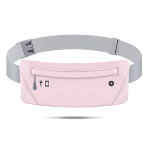 Haute Qualité Super Mince Taille Sac Fanny Pack Léger Mini <span class=keywords><strong>Ceinture</strong></span> Sac Stocké Voyage Secret Portefeuille pour Hommes et Femmes - Product Image 5