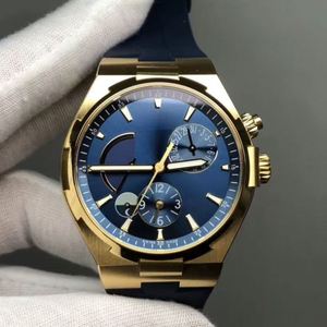 Montre mécanique en cuir pour homme, de haute qualité, originale et tendance, montre de sport étanche avec date, montre de luxe pour homme Vacheron - Product Image 1