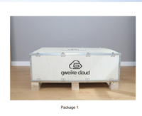 Machine de gravure et de découpe laser CO2 mini 50W Gweike Cloud Pro 3D DIY pour acrylique, bois, cuir, MDF et autres matériaux non métalliques