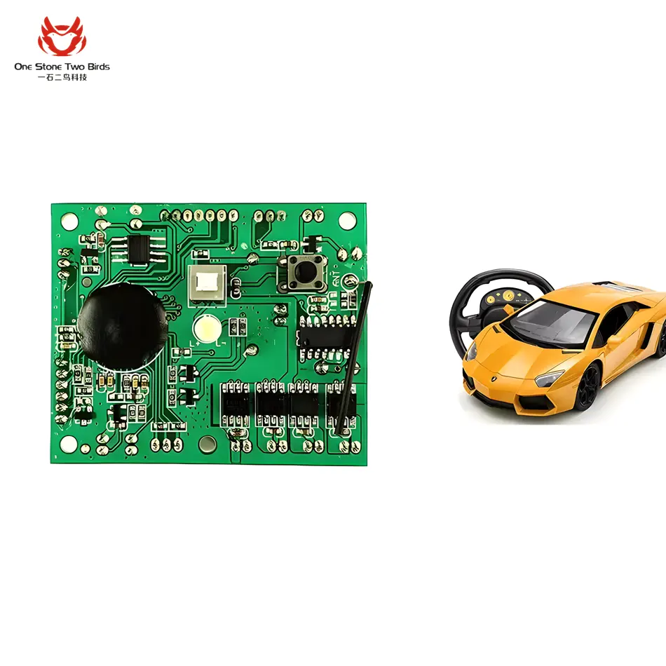 Oem Smart Integrated Circuits Toys Remote Control Toy Car Electronic Rf Board And Receiver Board 2 Channels 4 Ch Ic Pcb Pcba