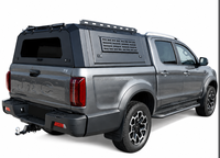Pickup Canopy for RAM 1500 6.4ft Bed Hard Top with Side Windows and Lock