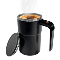 Cafetière rotative automatique Rechargeable Portable Mini tasse à café mélangeur contrôle de la température tasse à café en remuant