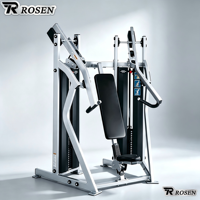 ROSEN Sports Commercial 3MM Thickness Steel Gym Equipment Hammer Strength  Pin Loaded Chest Press Strength Training Machine