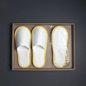 GlobeLink – Chaussons d'hôtel personnalisés à logo, durables et de haute qualité, confortables pour les chaînes hôtelières <span class=keywords><strong>éco</strong></span>nomiques - Product Image 2