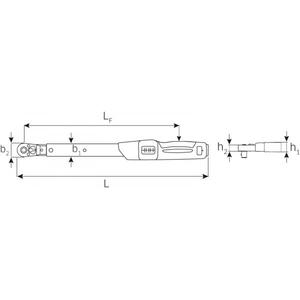 STAHLWILLE - 96502105 Service MANOSKOP®Clés dynamométriques avec cliquet à dents fines installé en permanence clés dynamométriques mécaniques - Product Image 2