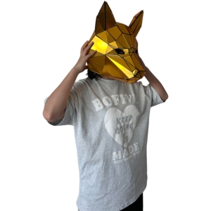 Halloween Offre Spéciale <span class=keywords><strong>Miroir</strong></span> Doré Tête Complète DJ Masque Casque <span class=keywords><strong>Animal</strong></span> Masque avec <span class=keywords><strong>Miroir</strong></span> <span class=keywords><strong>Homme</strong></span> Design pour Scène Performance Ballroom Wear - Product Image 2