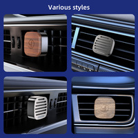 Diffuseur de parfum longue durée en alliage d'aluminium pour voiture, désodorisant pour grille d'aération de climatisation