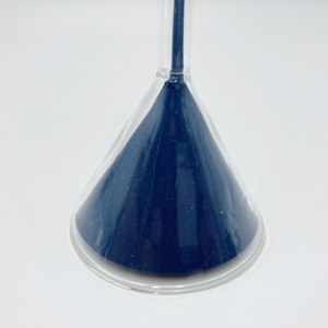 Entonnoir en verre triangulaire bleu de 50 mm pour huiles essentielles, usage en laboratoire, parfum pour papier et allumettes spéciales - Product Image 5