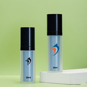15ml/30ml Matte Frosted Transparent Skin Care Cosmetic <b>Containers</b> Plastic Diy Makeup Airless Lotion Vacuum Travel Bottle - Product Image 1