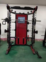 Máquina de entrenamiento multifuncional para uso doméstico, máquina Smith, Cable cruzado, estante de energía